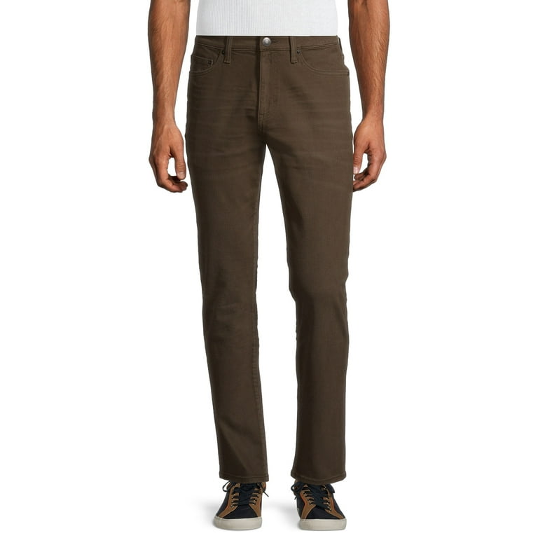 George slim straight mens hot sale pants