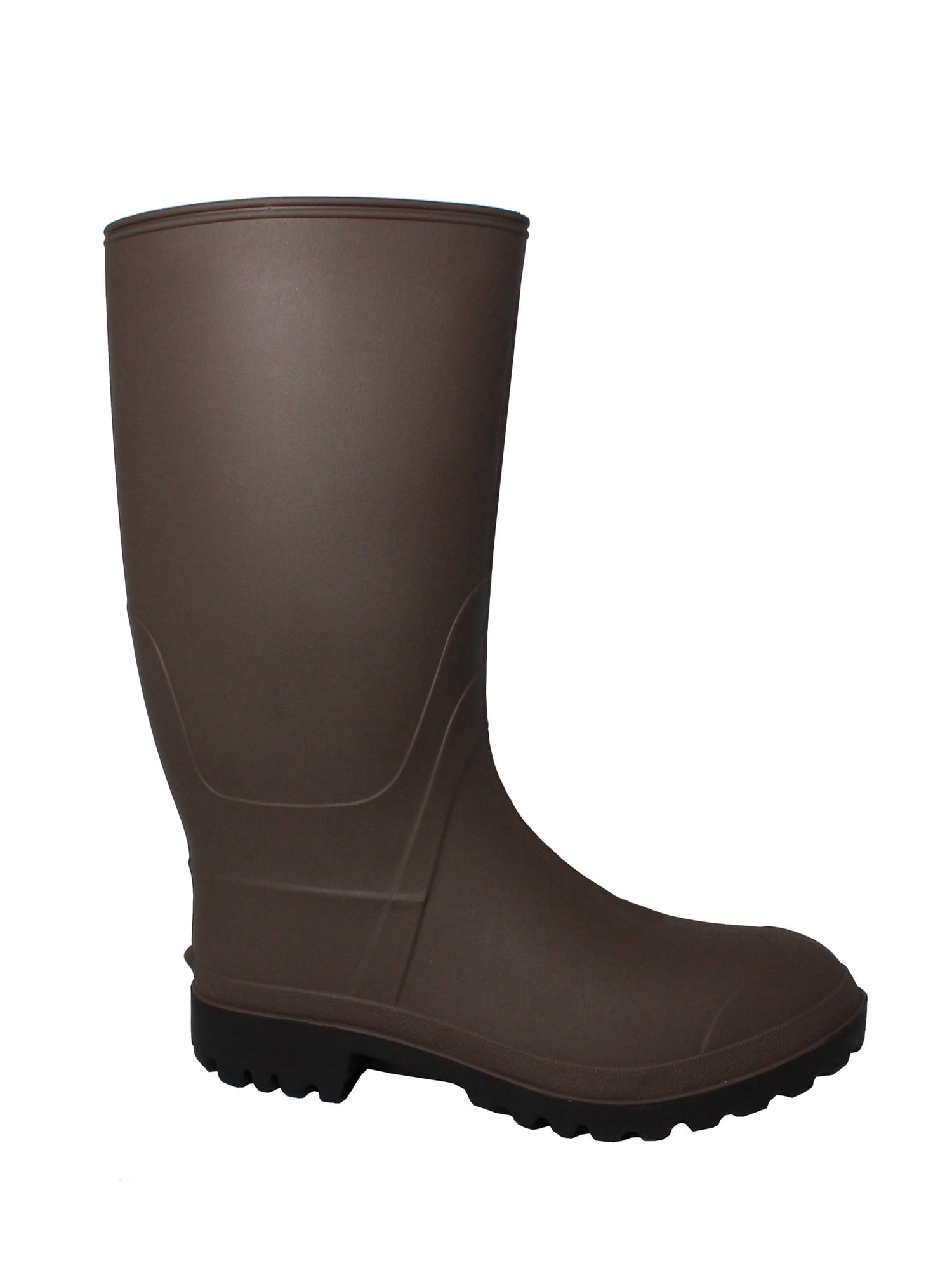 George Men's Slip-Resistant Safety Boots Dairy, Closed Toe Brown, 13