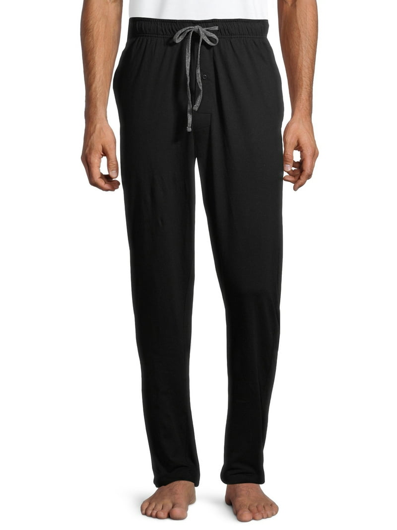 George Men's Knit Lounge Pants with Drawstring - Comfortable