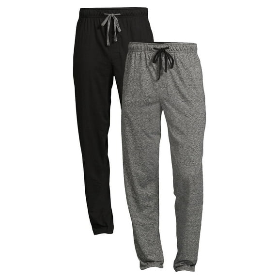 George Men's Solid Sleep Pajama Pants, 2-Pack
