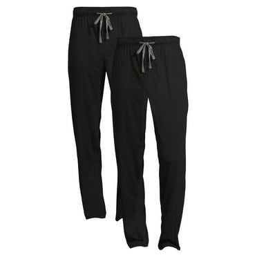 George Men's Solid Sleep Pajama Pants, 2-Pack