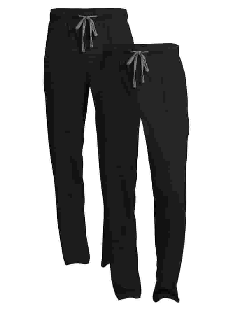 最新最全の George Men's Solid Sleep Pants, 2-Pack - Walmart.com Clothing