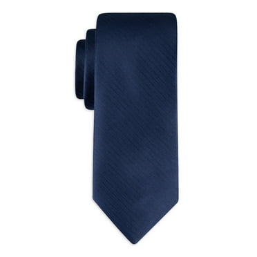George Men's Solid Slim Width Necktie