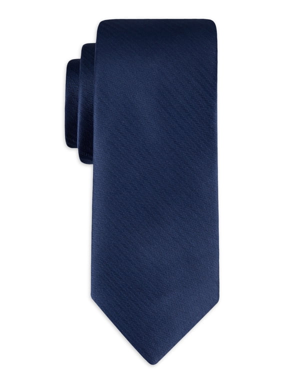 Men's Solid Slim Width Necktie