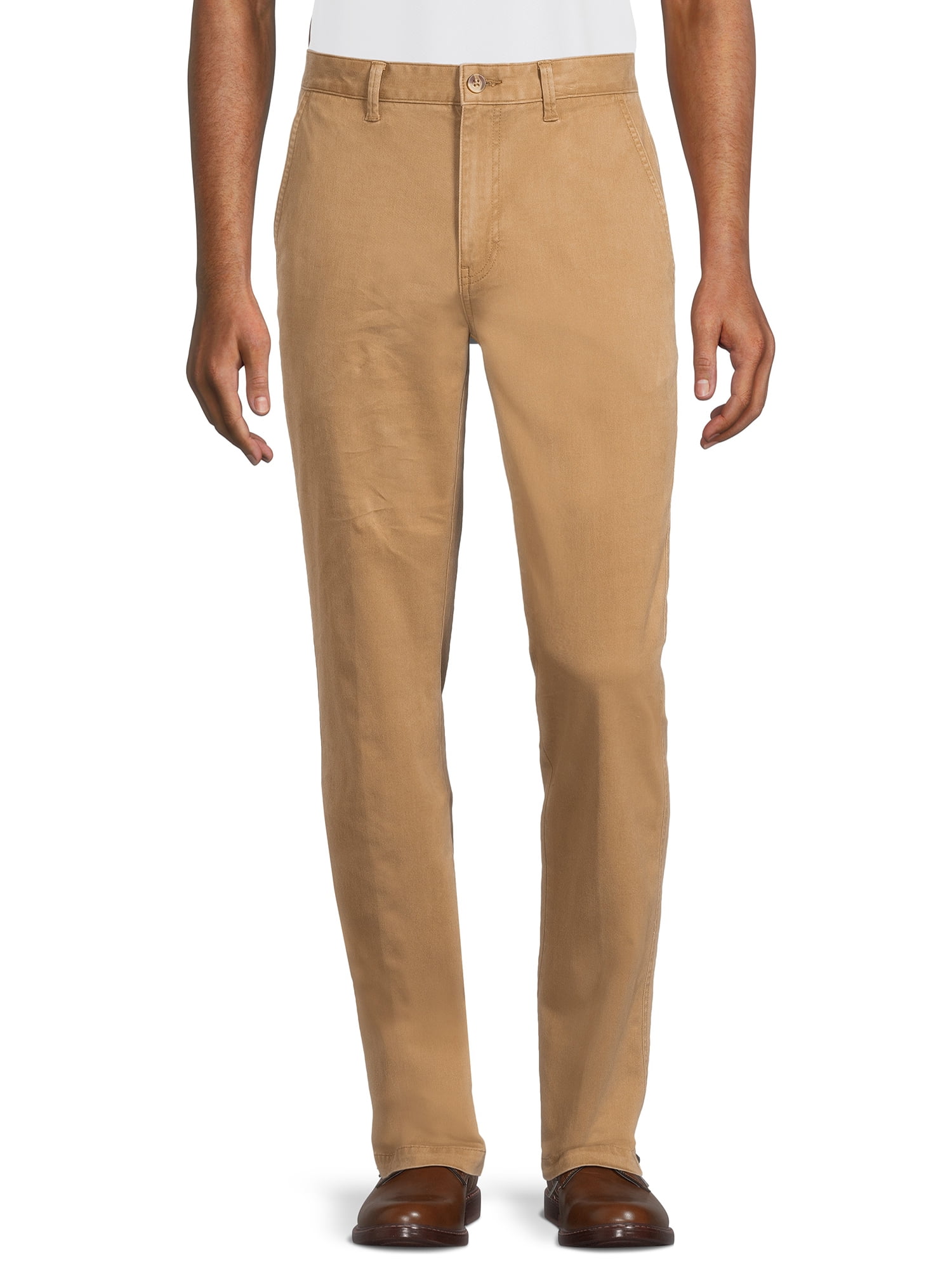 George Men's Straight Fit Chino Pants - Walmart.com
