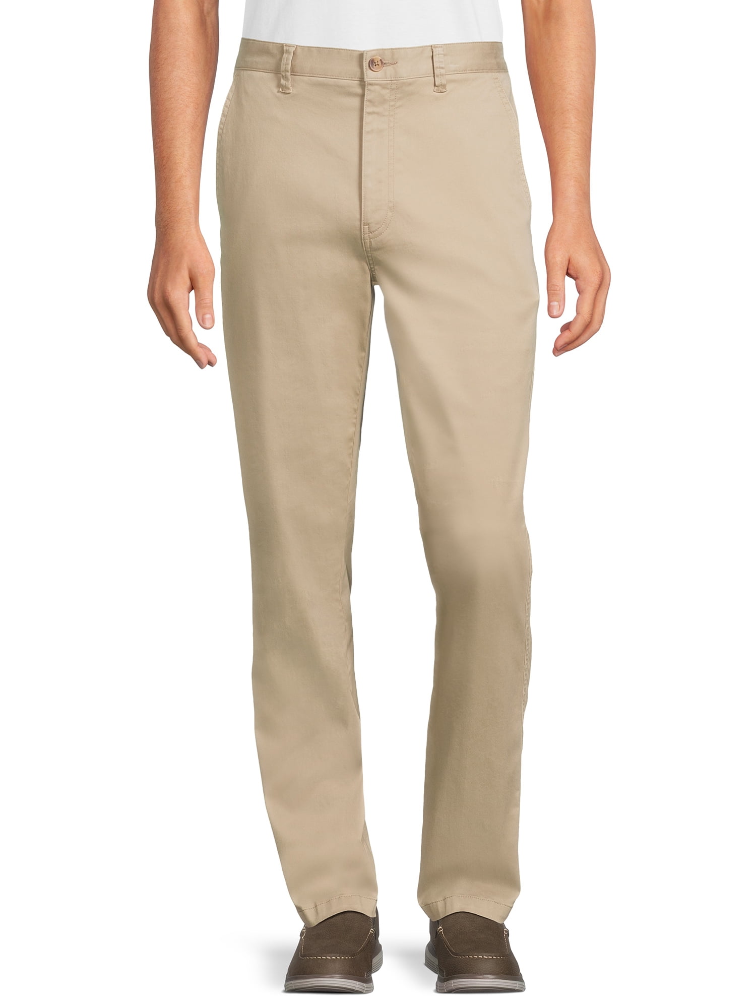 George Men's Straight Fit Chino Pants - Walmart.com