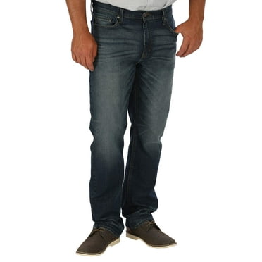 Wrangler Men's Slim Straight Fit Jean with Stretch - Walmart.com