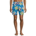 Men's Stretch Novelty Swim Trunks