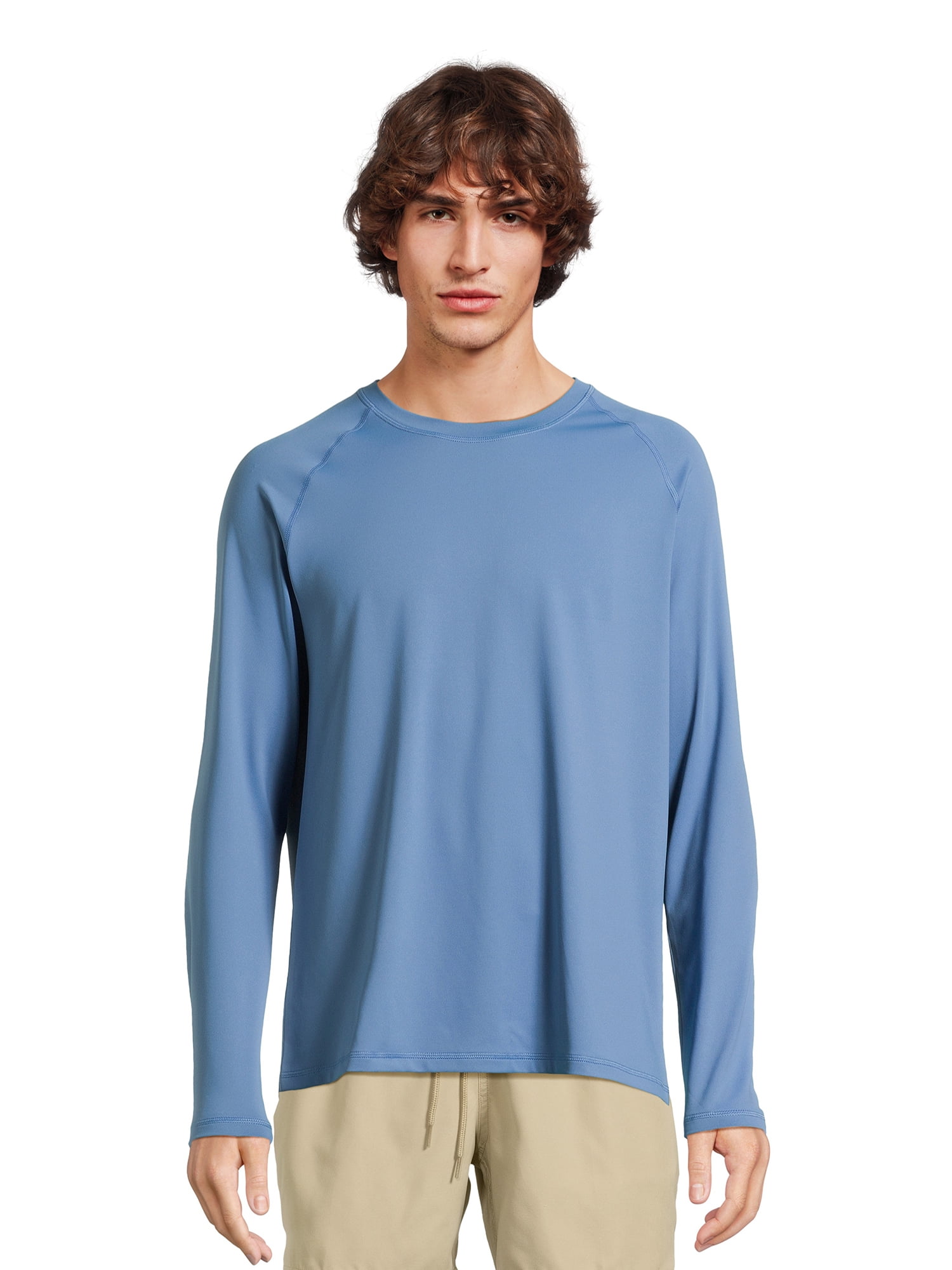 George Men’s Sun Shirt with Long Sleeves, Sizes S-3XL - Walmart.com