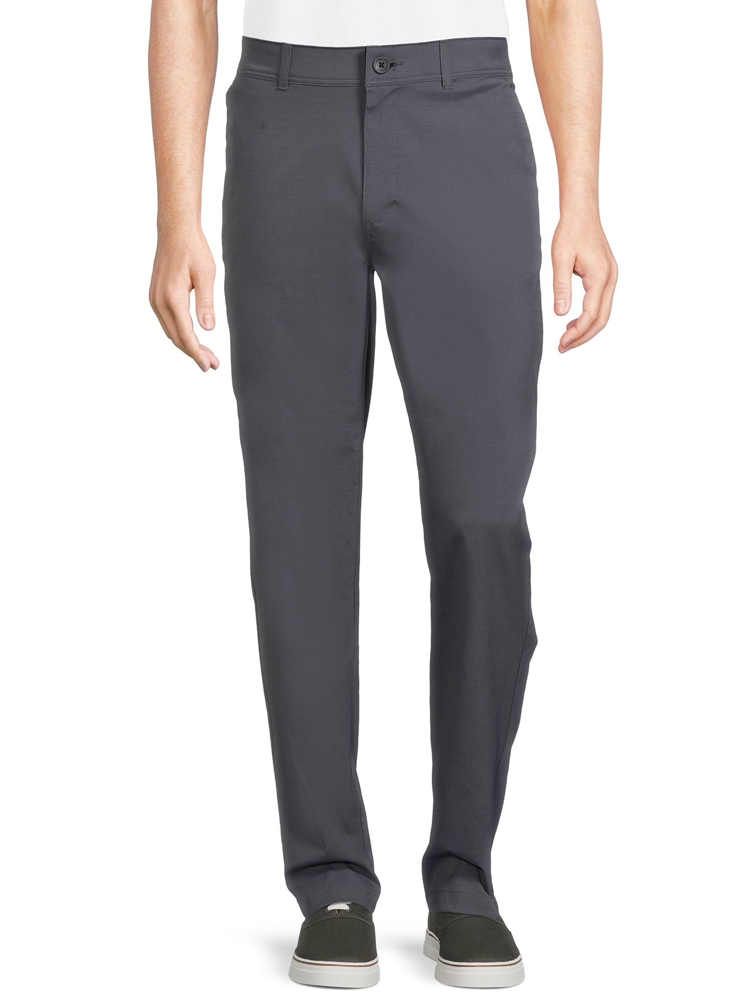 George Men's Synthetic Casual Pants 