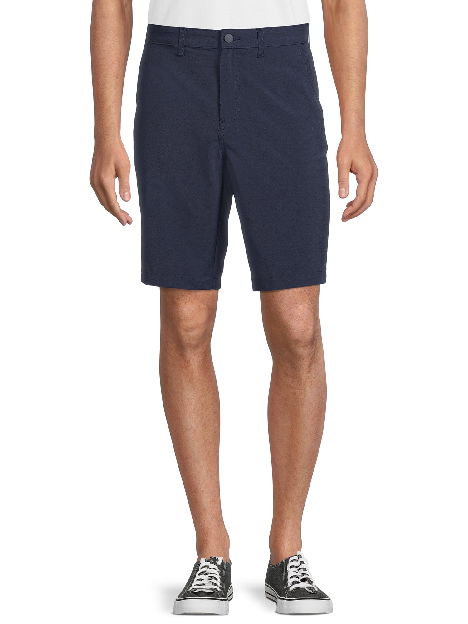 Men's Synthetic Flat Front Shorts