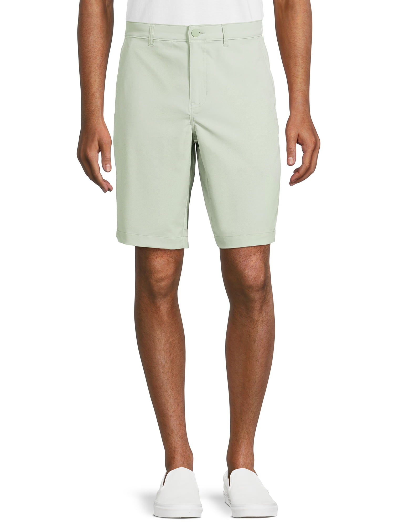 Men's Synthetic Flat Front Shorts