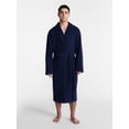 thumbnail image 1 of George Men's Terry Cotton Robe, One Size, 1 of 4
