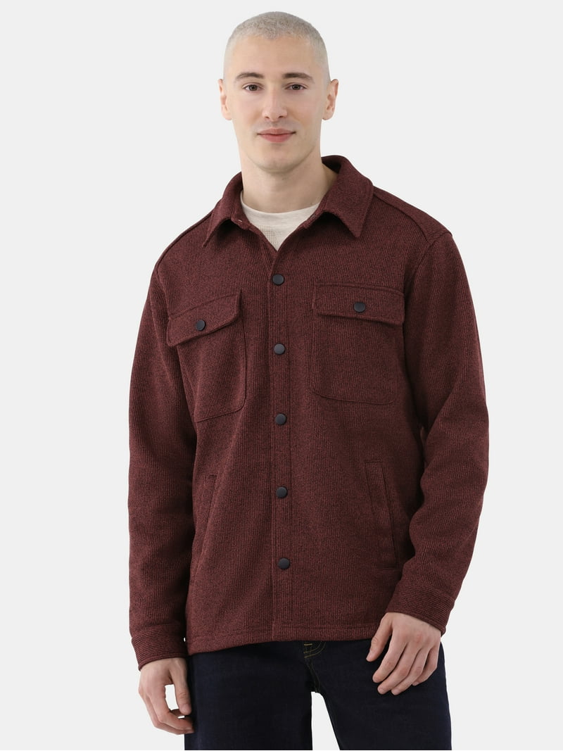 Fleece Jacket George Sweater Walmart Cream Borg Fleece Quarter Zip