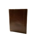 thumbnail image 1 of George Men's Trifold Wallet, Brown, 1 of 4