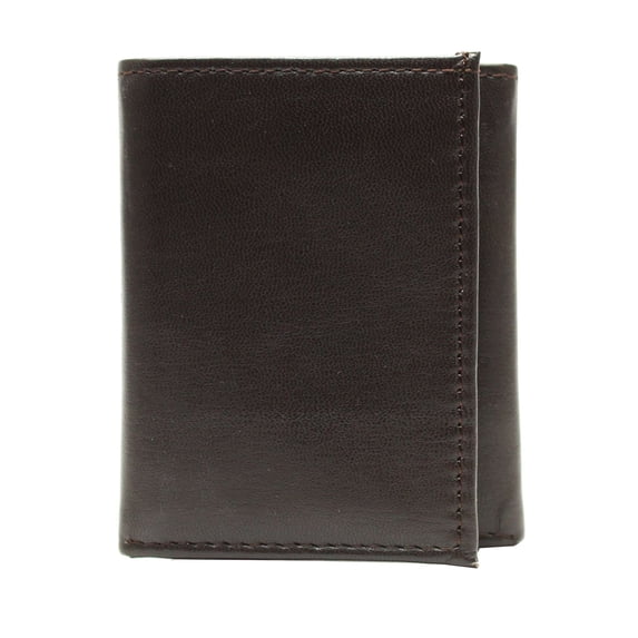 George Men's Trifold Wallet, Brown