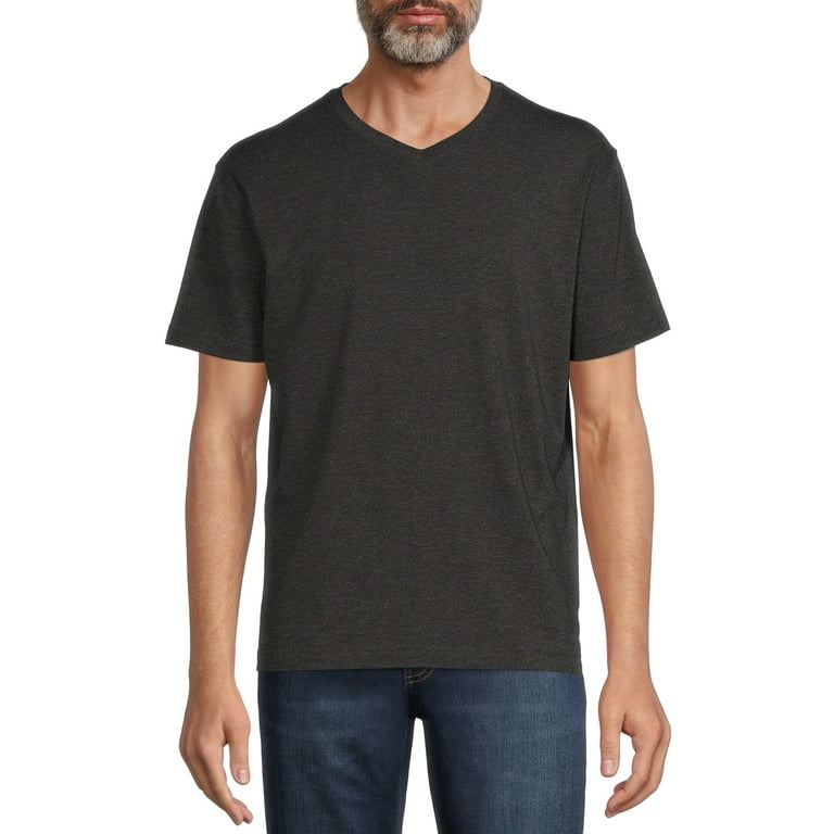 George Men's Stretch V-Neck Tee, Sizes S-2XL