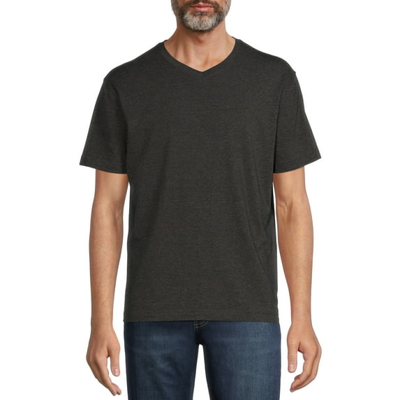 George Men’s V-Neck T-Shirt with Short Sleeves