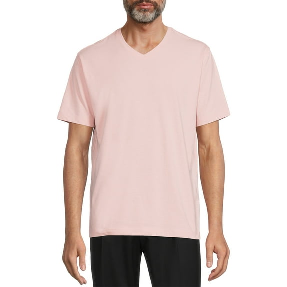 George Men’s V-Neck T-Shirt with Short Sleeves