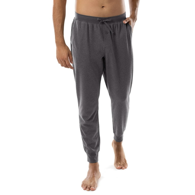 George Men s Waffle Jogger Sleep Pant Walmart