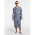 thumbnail image 1 of George Men's Waffle Knit Robe, One Size, 1 of 4