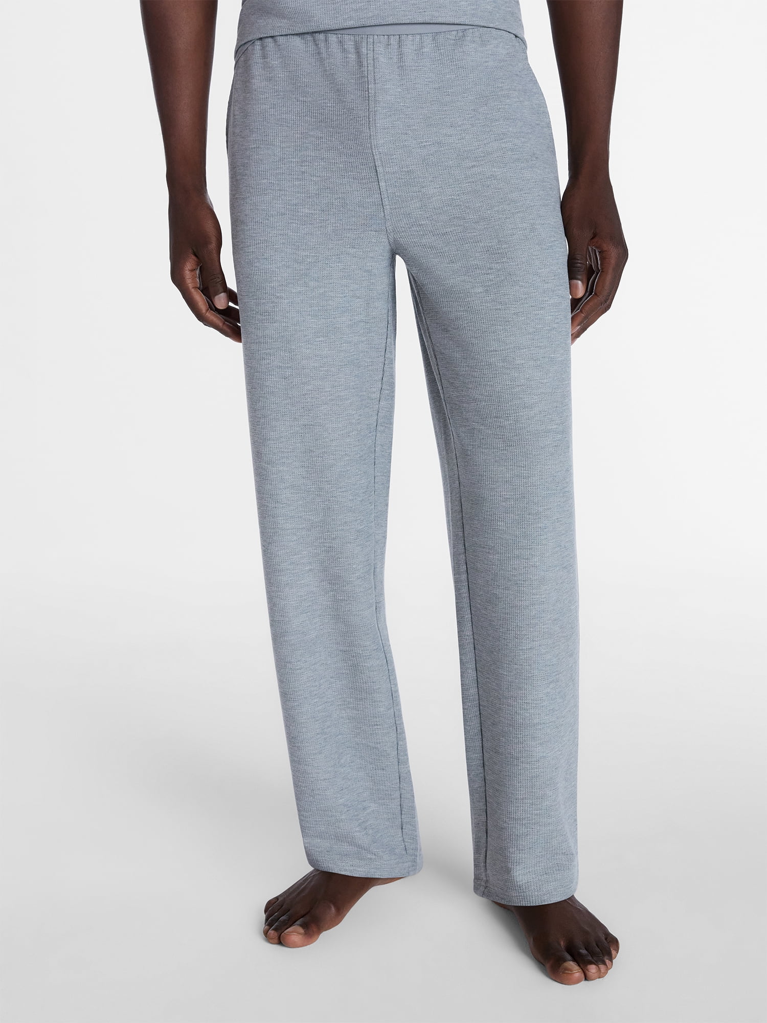 George Men's Waffle Knit Sleep Pants, Sizes XS-3XL