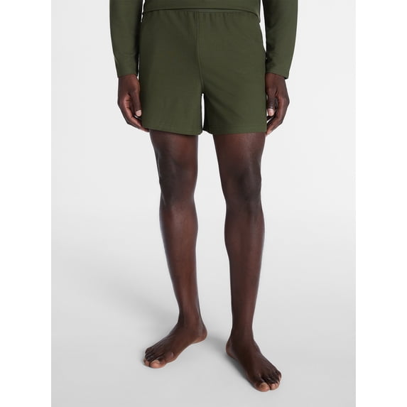 George Men's Waffle Knit Sleep Shorts, Sizes XS-3XL