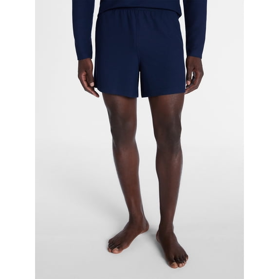 George Men's Waffle Knit Sleep Shorts, Sizes XS-3XL