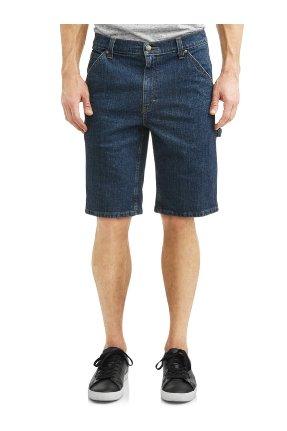 Men's and Big Men's 100% Cotton 10.5" Carpenter Shorts