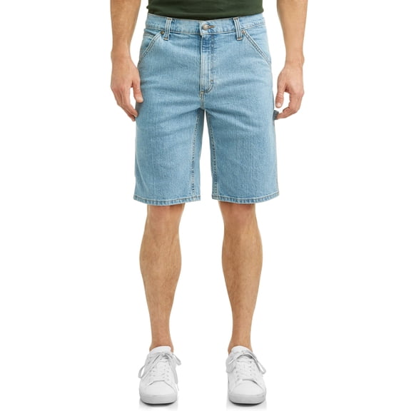 George Men's & Big Men's Relaxed Fit 100% Cotton 10.5" Carpenter Shorts, Size 30-46