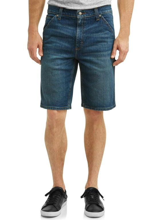 Men's & Big Men's Relaxed Fit 100% Cotton 10.5" Carpenter Shorts, Size 30-46