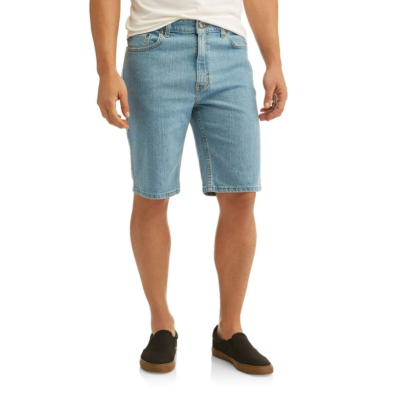 George Men's and Big Men's 100% Cotton 5 Pocket Jean Shorts