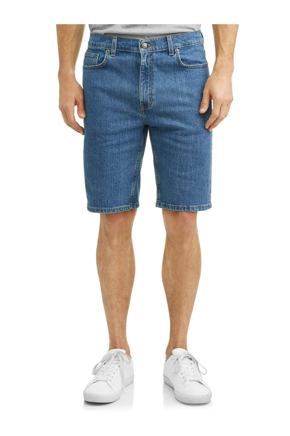 Men's and Big Men's 100% Cotton 5 Pocket Jean Shorts