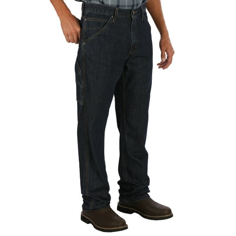 Men's & Big Men's Relaxed Fit 100% Cotton Carpenter Jeans, Sizes 28-54
