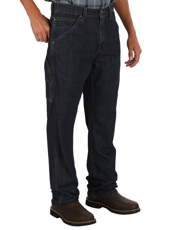 Men's & Big Men's Relaxed Fit 100% Cotton Carpenter Jeans, Sizes 28-54