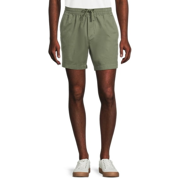 George Men's and Big Men's 6" Twill Pull-On Short