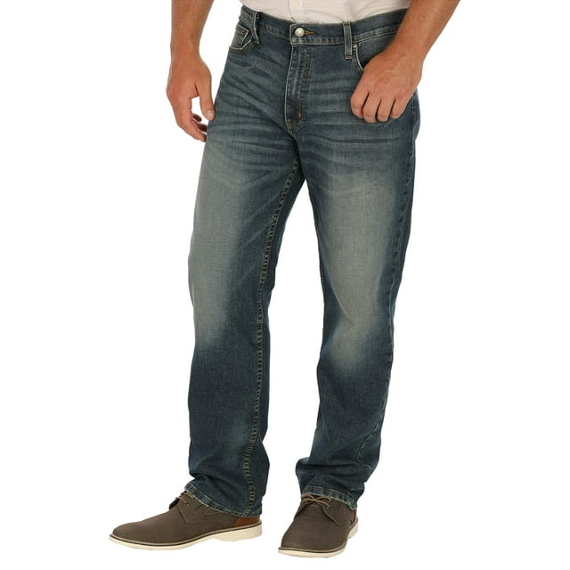 George Men's and Big Men's Athletic Fit Jeans - Walmart.com
