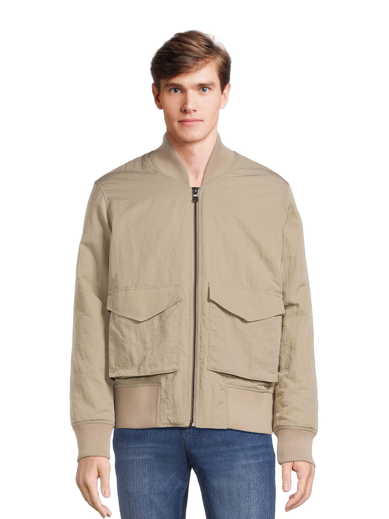 George Men's and Big Men's Bomber Jacket, Sizes S-3XL - Walmart.com George Men's and Big Men's Bomber Jacket, Sizes S-3XL - Walmart.com