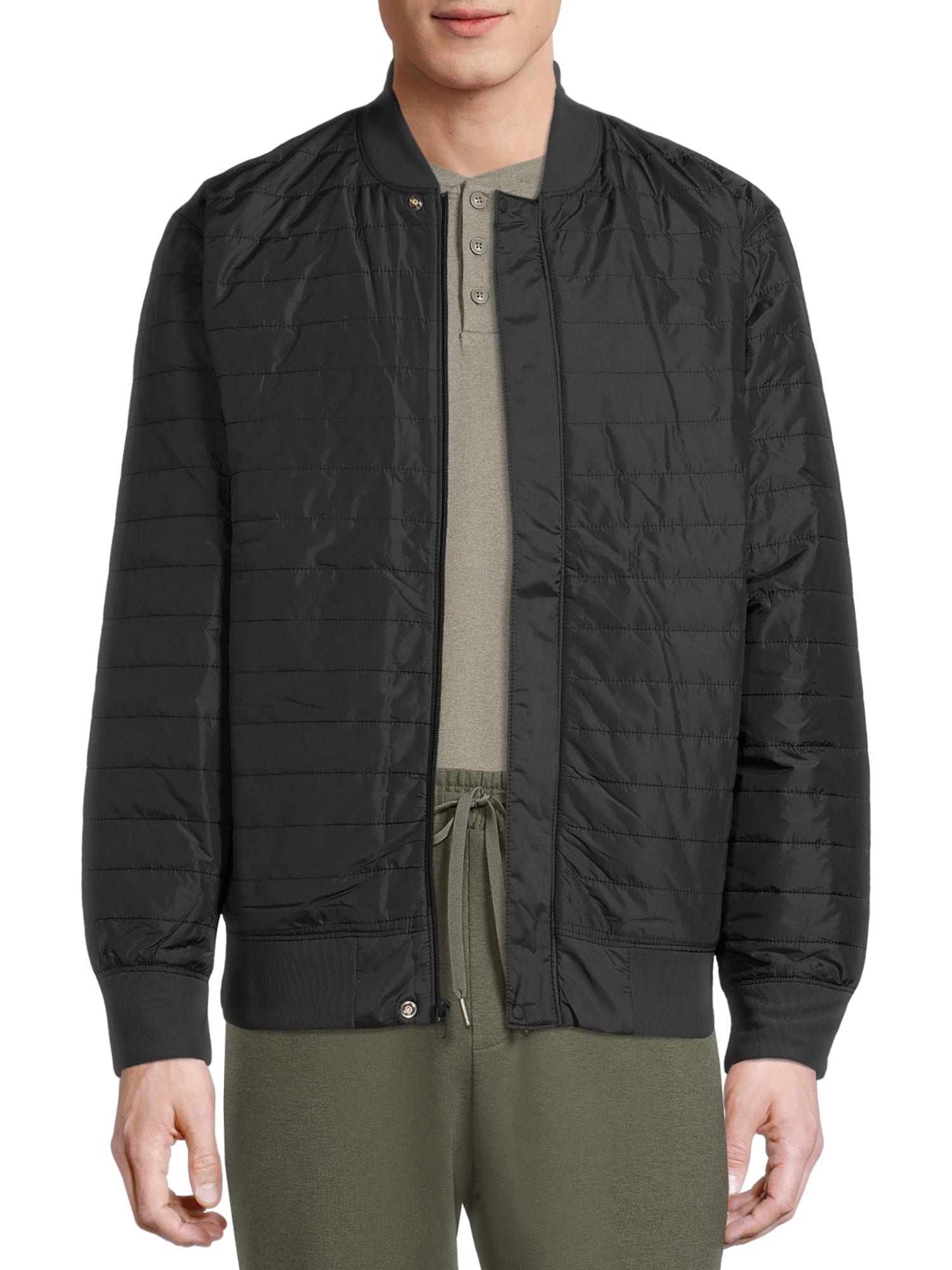 George Men's and Big Men's Bomber Jacket, Up to Size 5XL - Walmart.com