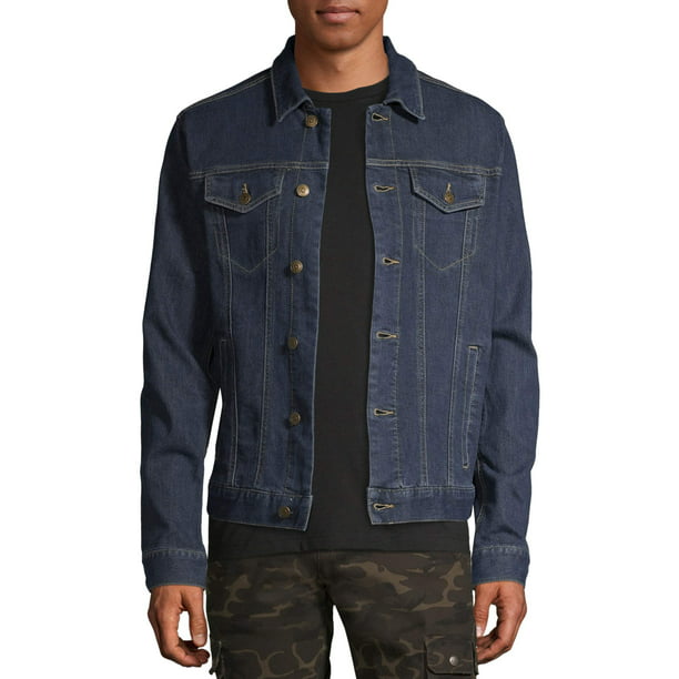 George Men's and Big Men's Denim Jacket, up to Size 3XL - Walmart.com