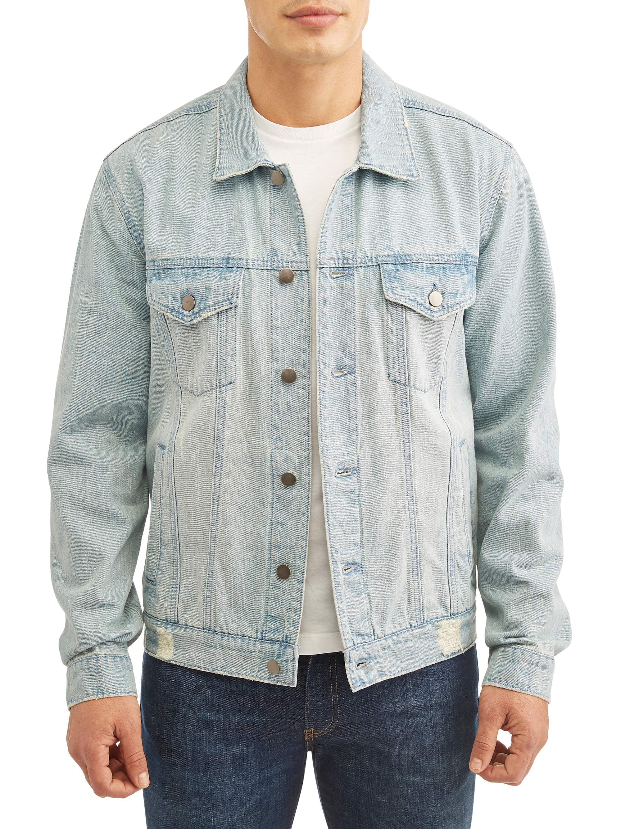 George Men's and Big Men's Denim Jacket - Walmart.com