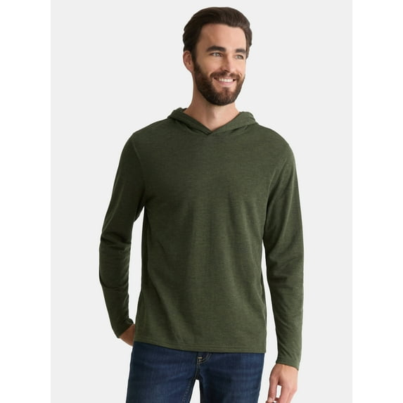 George Men's and Big Men's Pullover Hoodie with Long Sleeves, Sizes S-3XL