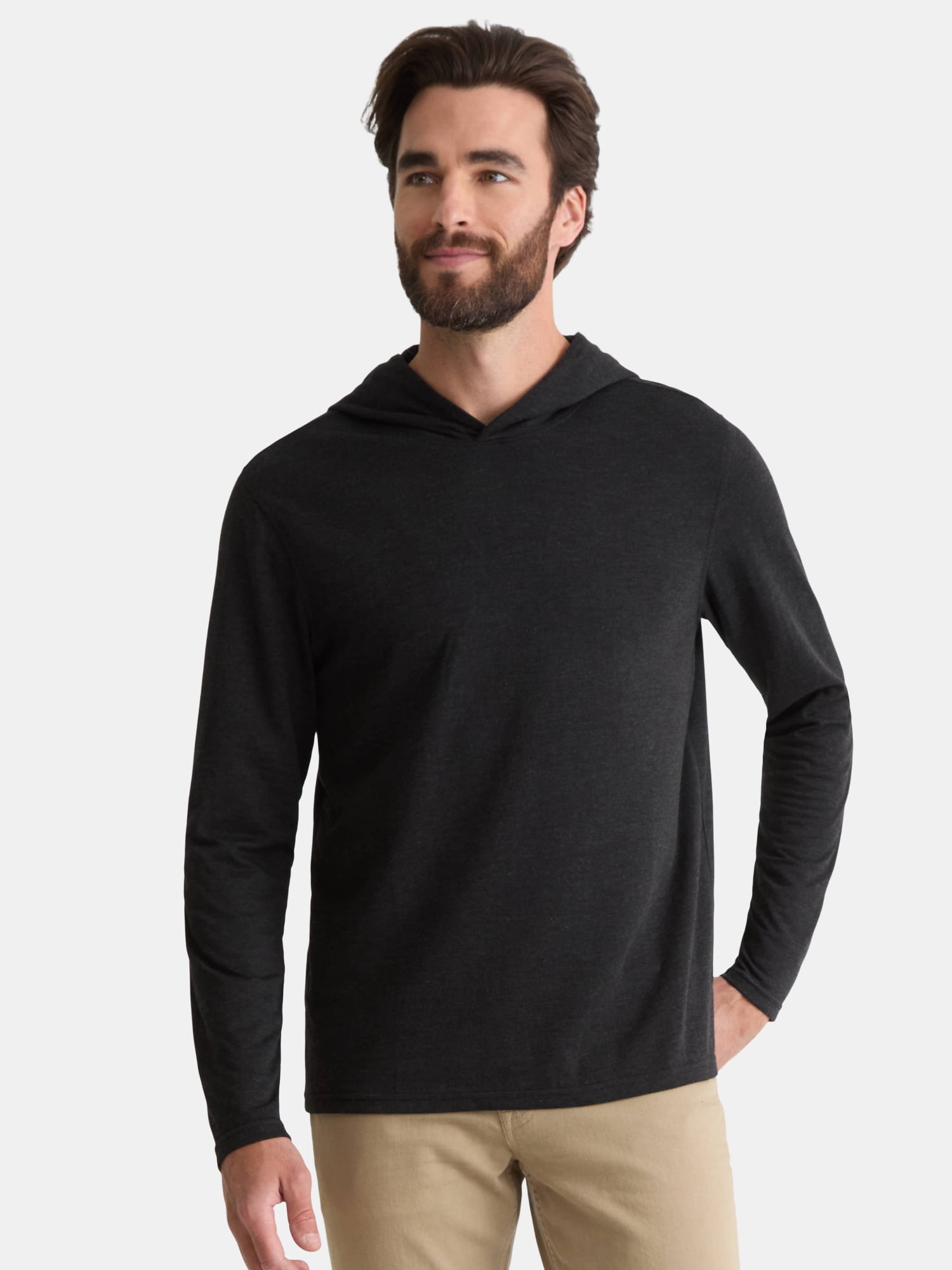 George Men's and Big Men's Pullover Hoodie with Long Sleeves, Sizes S-3XL