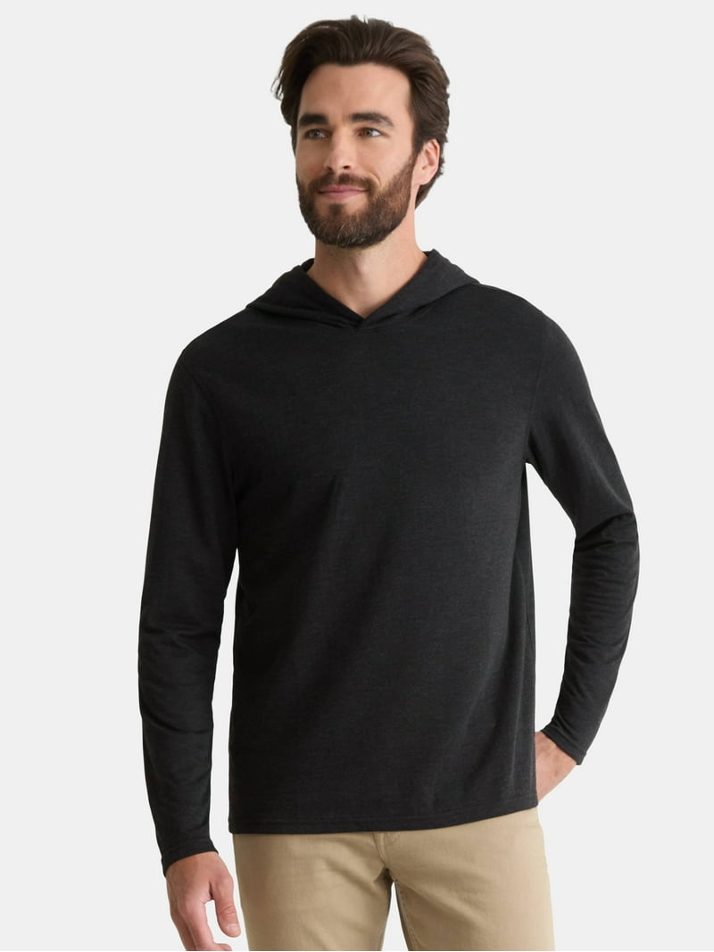 George Men's and Big Men's Pullover Hoodie with Long Sleeves