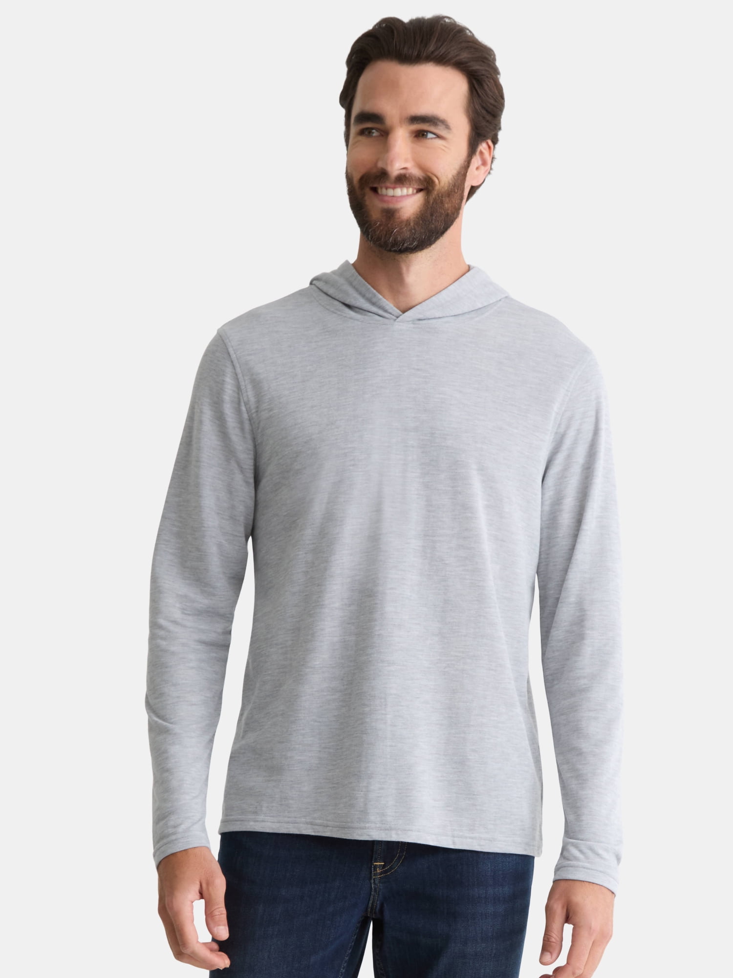 George Men's and Big Men's Pullover Hoodie with Long Sleeves, Sizes S-3XL