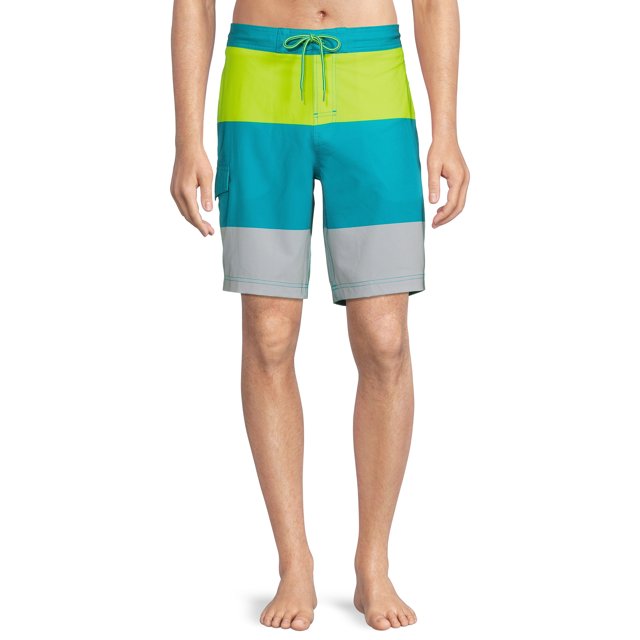 Men's and Big Men’s EBoard Swim Trunks, Sizes up to 5XL