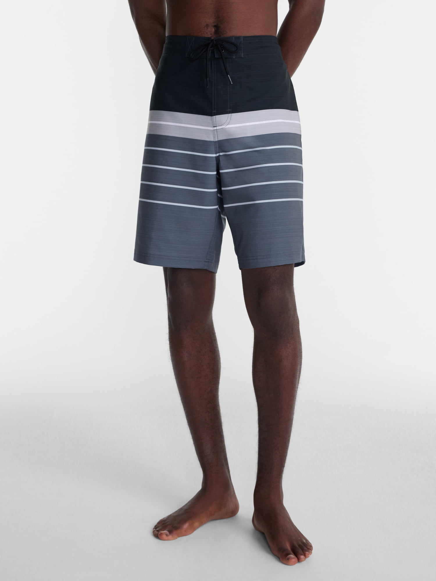 George Men's and Big Men's E-Board Swim Trunks with UPF 50+, 9" Inseam, Sizes S-3XL