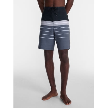 George Men's and Big Men's E-Board Swim Trunks with UPF 50+, 9" Inseam, Sizes S-3XL