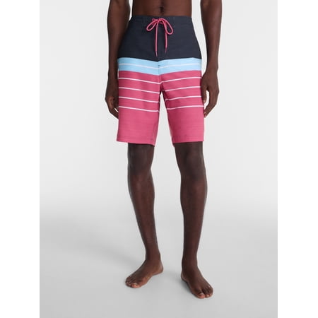 George Men's and Big Men's E-Board Swim Trunks with UPF 50+, 9" Inseam, Sizes S-3XL