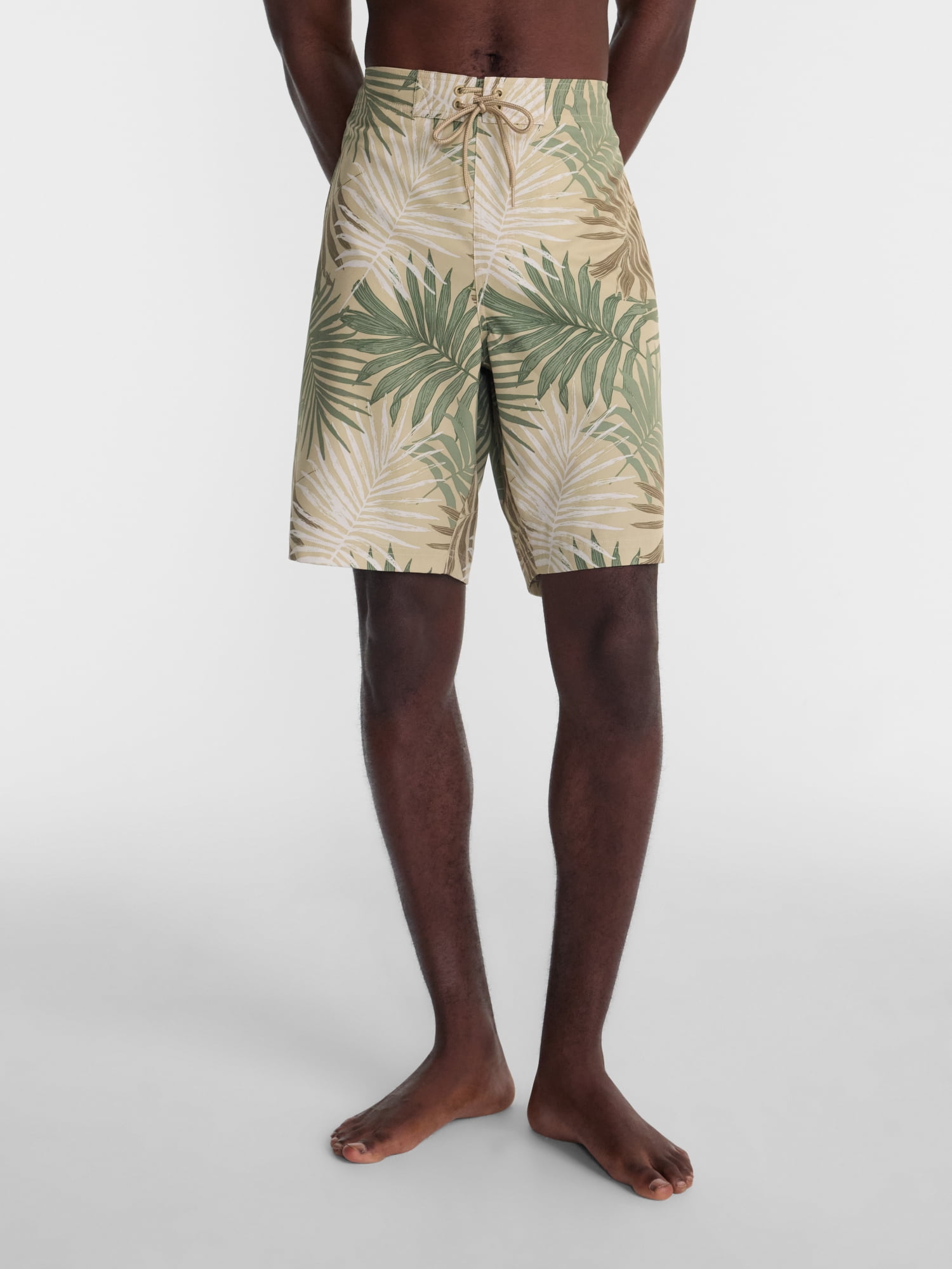 George Men's and Big Men's E-Board Swim Trunks with UPF 50+, 9" Inseam, Sizes S-3XL